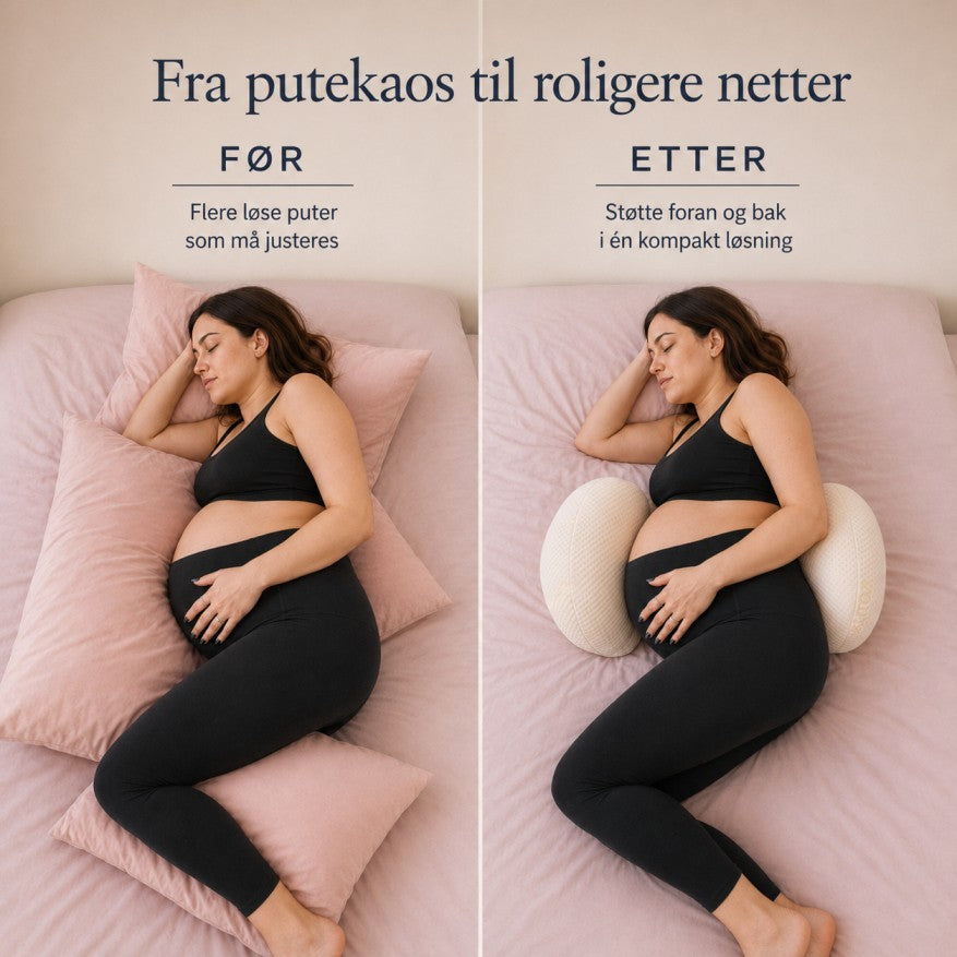 Graviditet er krevende. Søvnen din trenger ikke å være det.